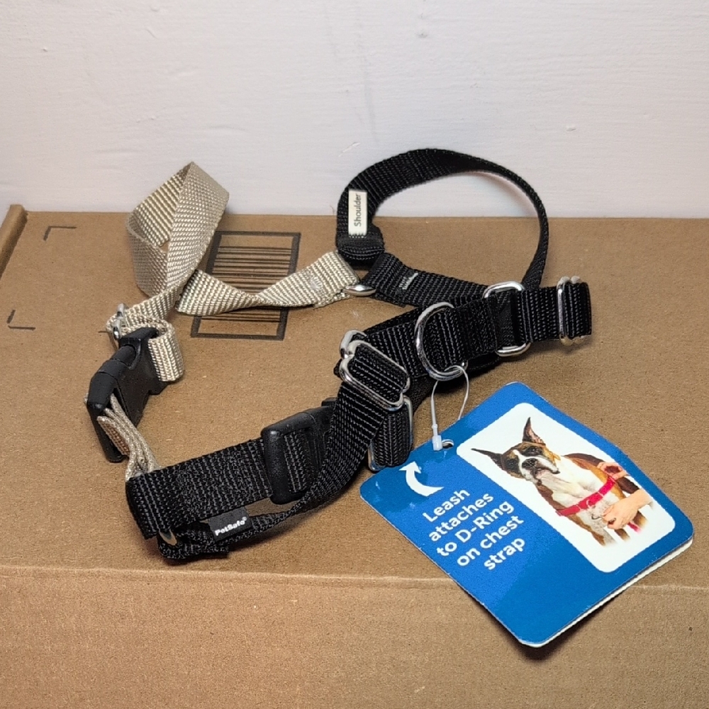 PetSafe Black and Tan Dog Collars with Durable Metal Hardware
